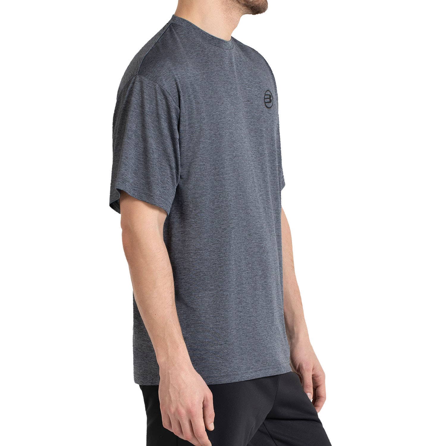 CAMISETA BULLPADEL BANES NEGRO