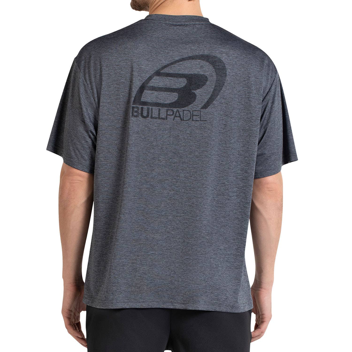 CAMISETA BULLPADEL BANES NEGRO