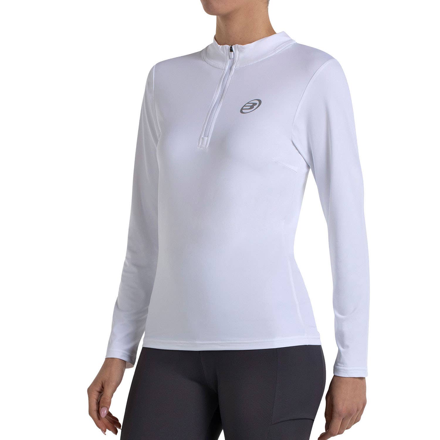 CAMISETA BULLPADEL BECAL MUJER BLANCO