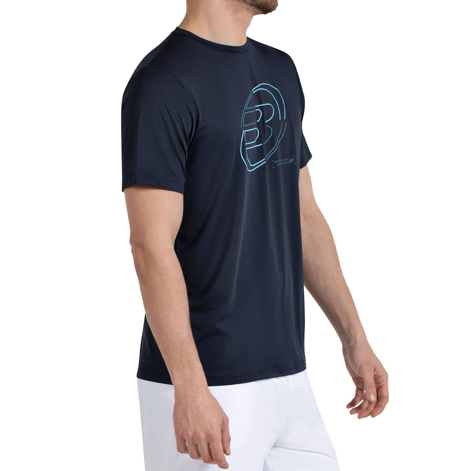 CAMISETA BULLPADEL CUNO AZUL MARINO