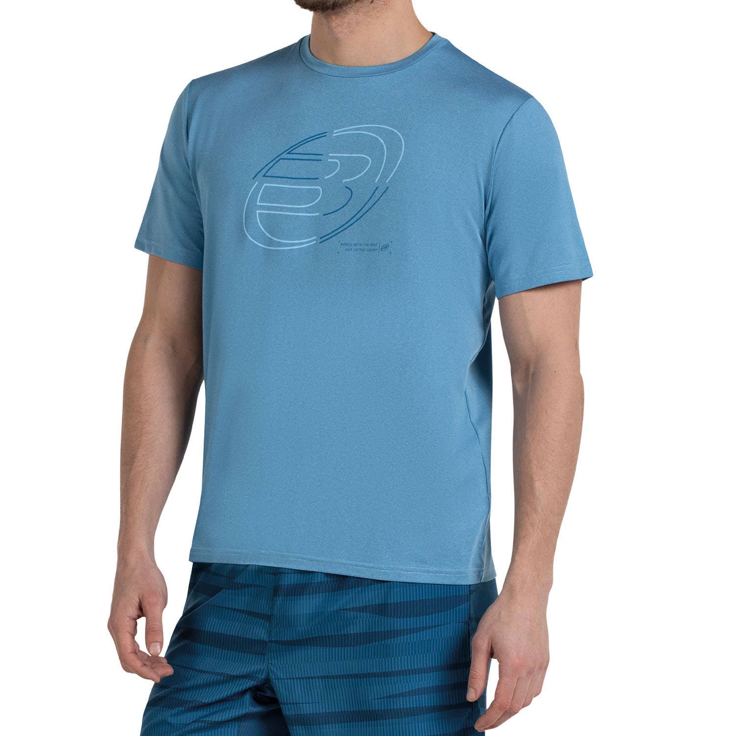 CAMISETA BULLPADEL CUNO AZUL