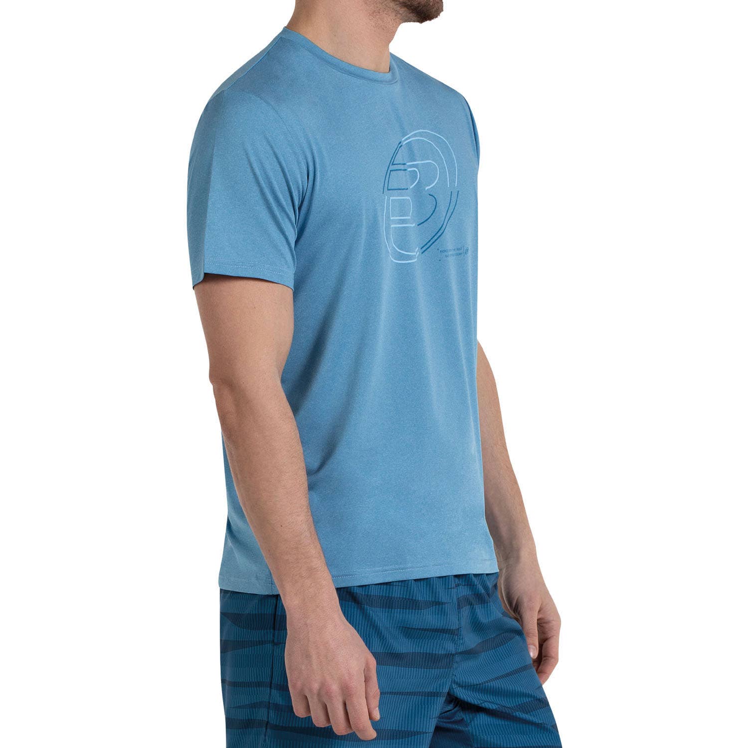 CAMISETA BULLPADEL CUNO AZUL