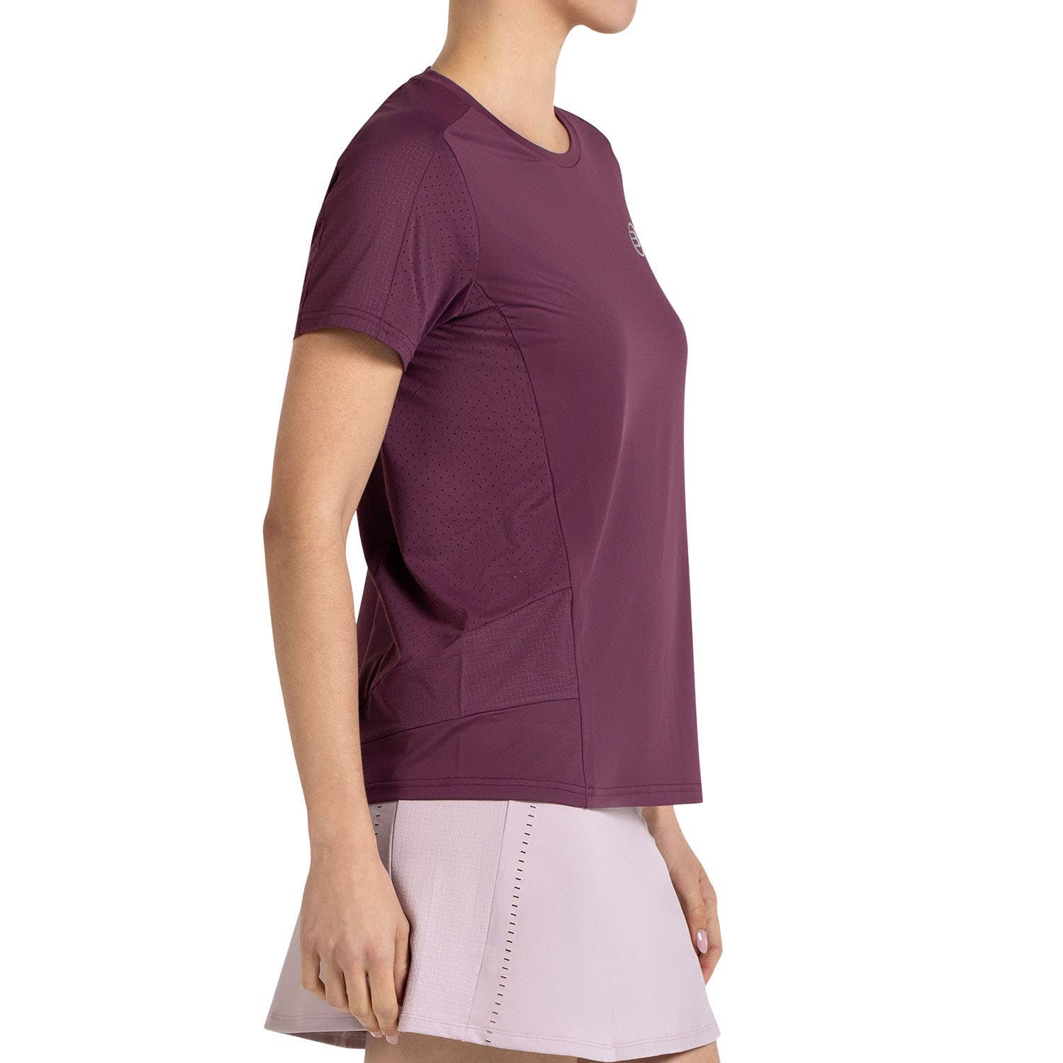 CAMISETA BULLPADEL OMUR MUJER ROJO