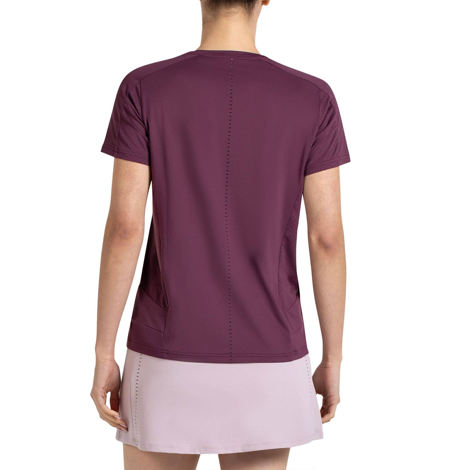 CAMISETA BULLPADEL OMUR MUJER ROJO