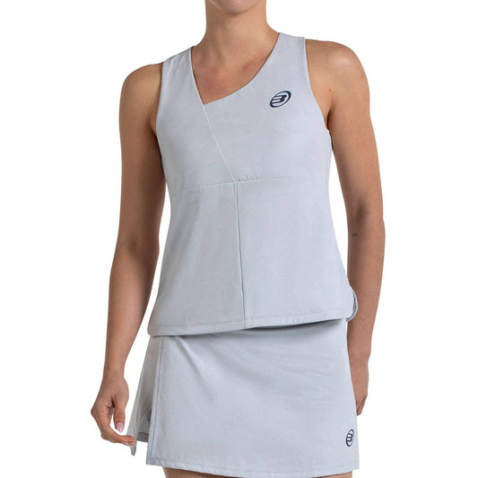 CAMISETA BULLPADEL PAROCA MUJER GRIS