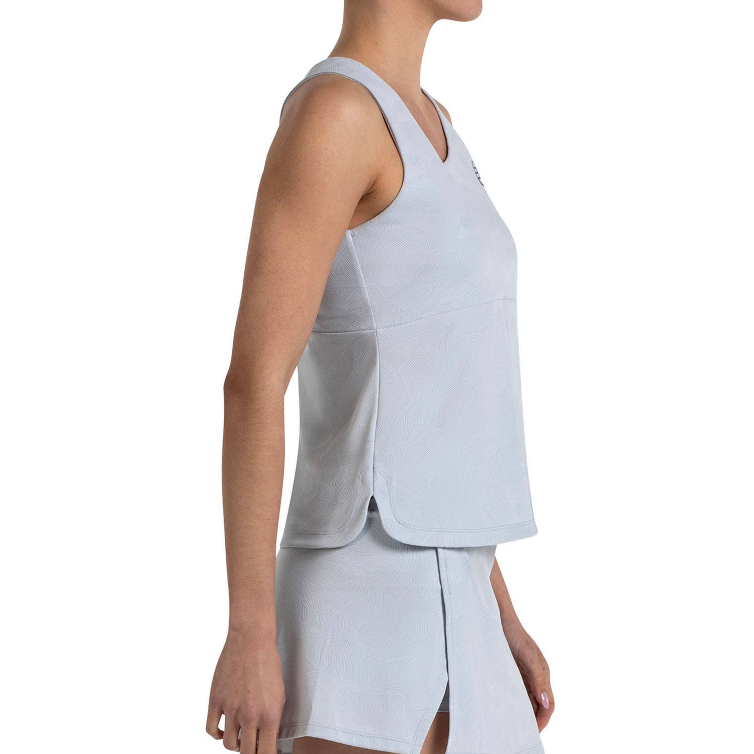 CAMISETA BULLPADEL PAROCA MUJER GRIS