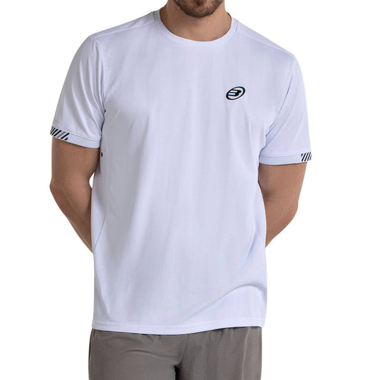 CAMISETA BULLPADEL TARIEL BLANCO