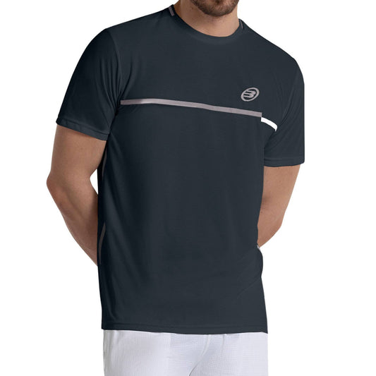CAMISETA BULLPADEL TELOI NEGRO