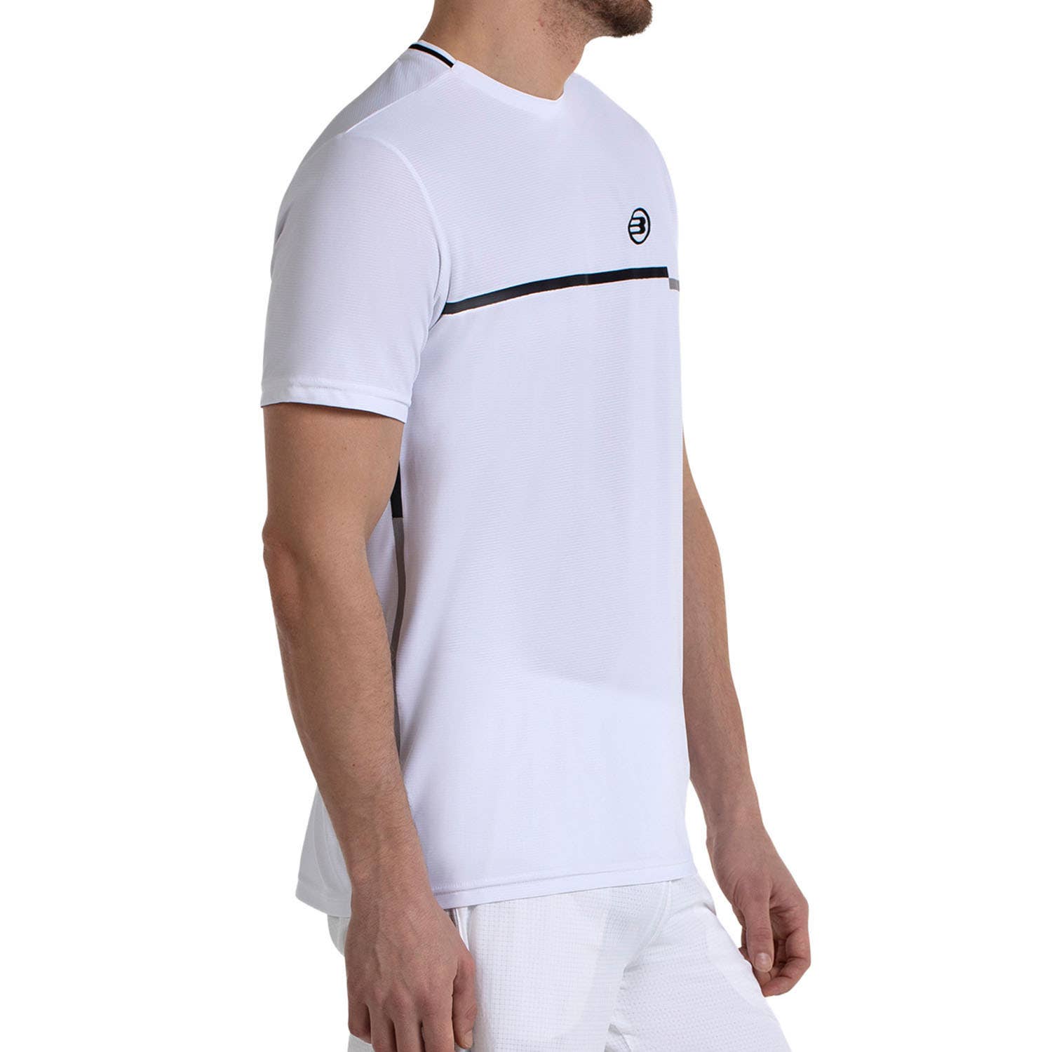CAMISETA BULLPADEL TELOI BLANCO