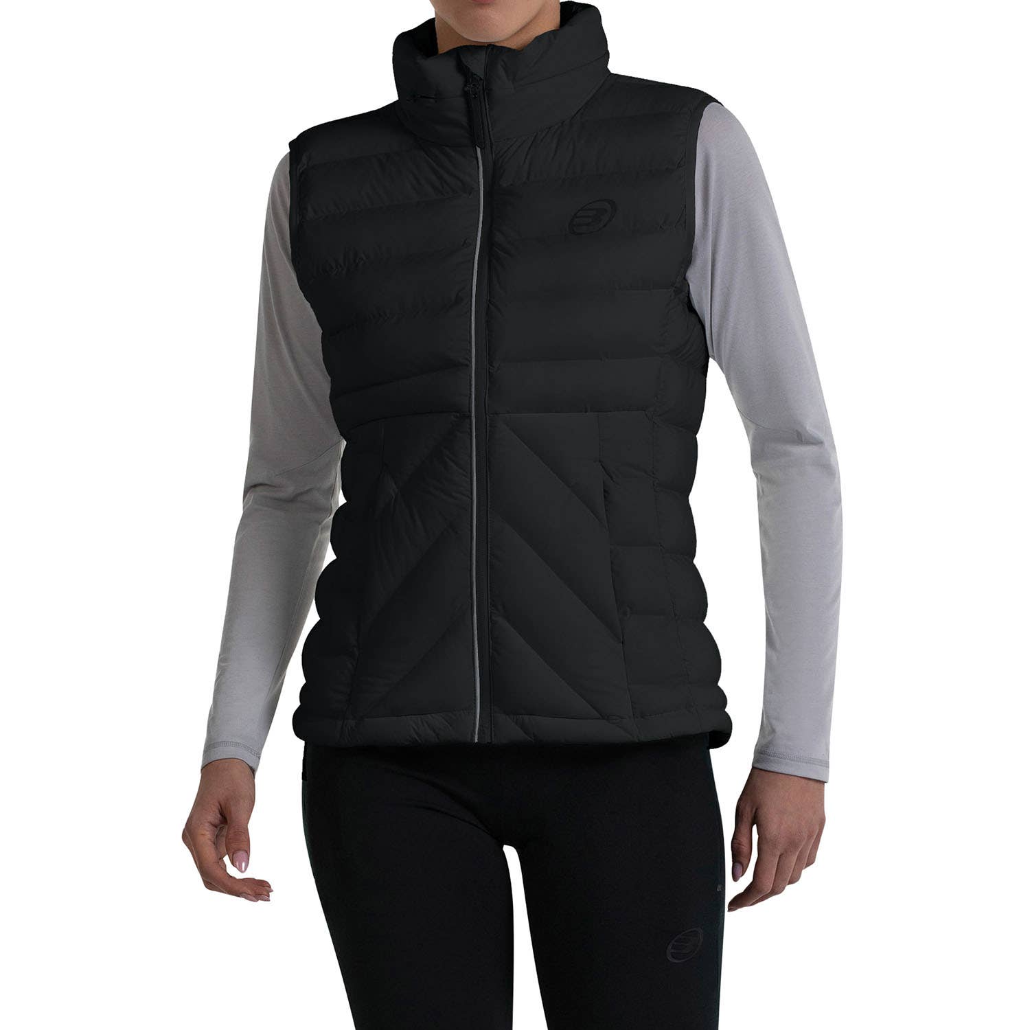 CHALECO BULLPADEL ESELA MUJER NEGRO