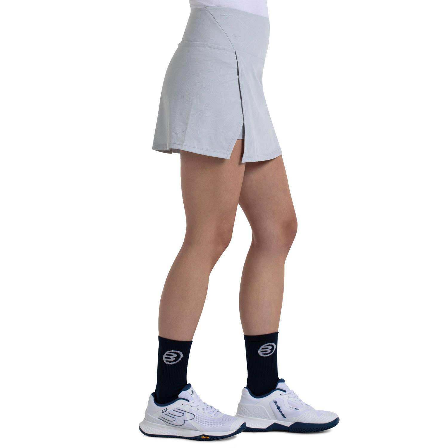 FALDA BULLPADEL PADINA MUJER GRIS