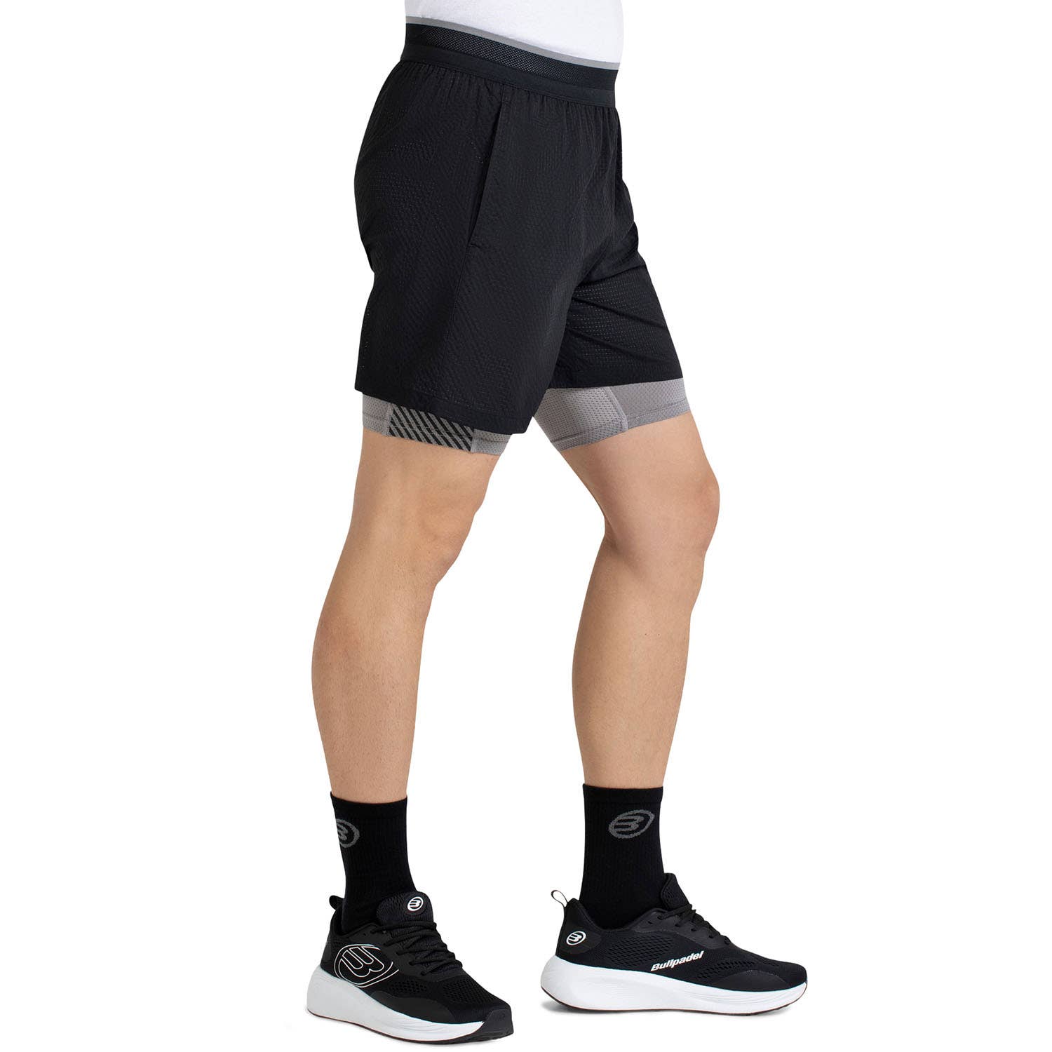 PANTALÓN BULLPADEL TANOEL NEGRO