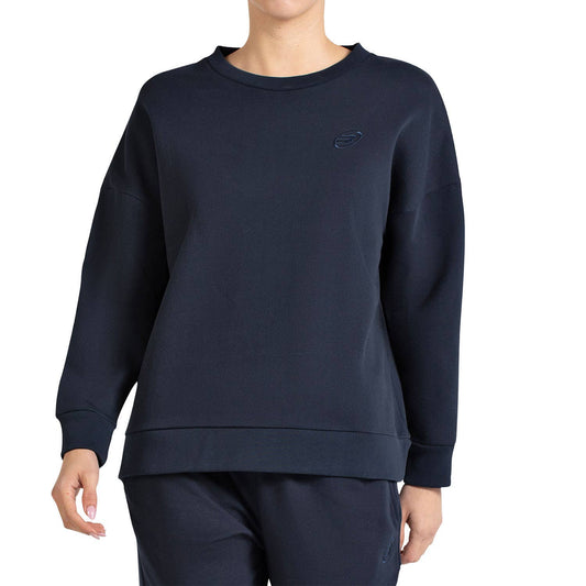 SUDADERA BULLPADEL BELME MUJER AZUL MARINO