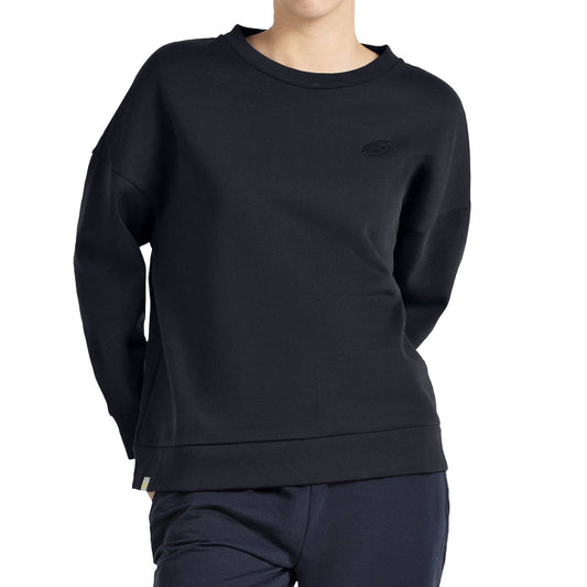 SUDADERA BULLPADEL BELME MUJER NEGRO