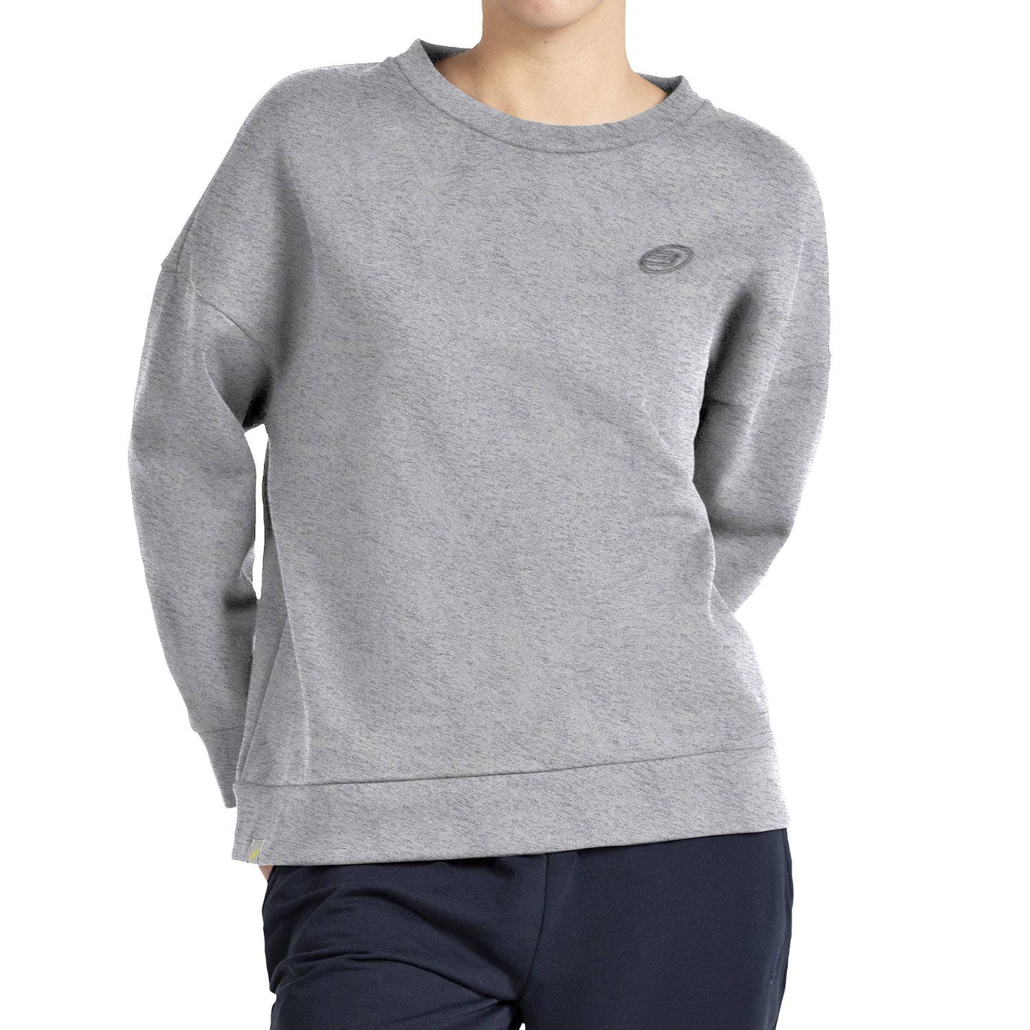 SUDADERA BULLPADEL BELME MUJER GRIS