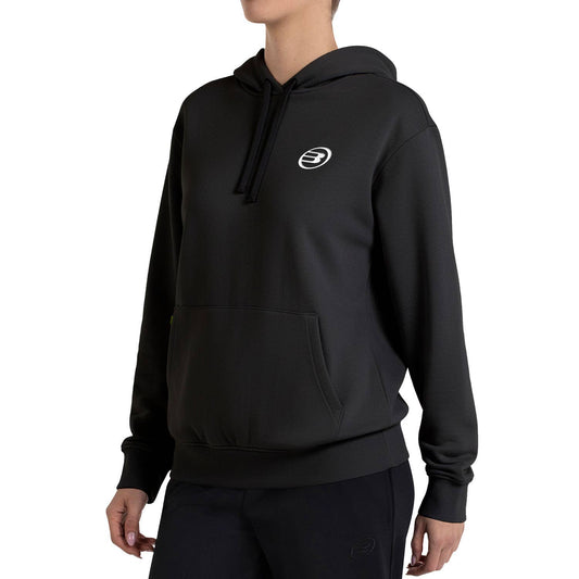 SUDADERA BULLPADEL BORIL NEGRO