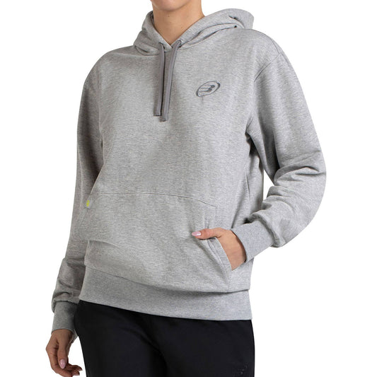 SUDADERA BULLPADEL BORIL GRIS