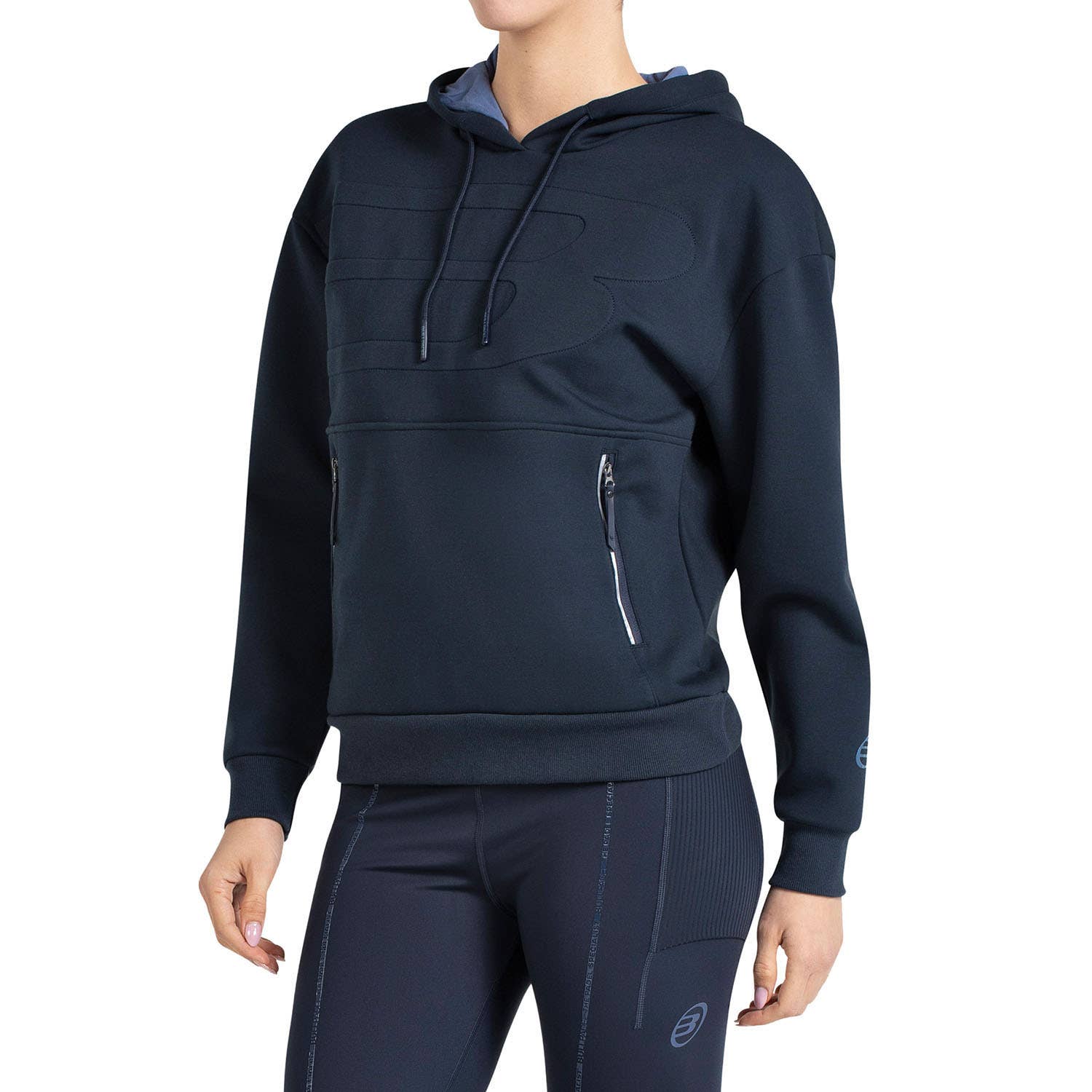 SUDADERA BULLPADEL EOLIA MUJER AZUL MARINO