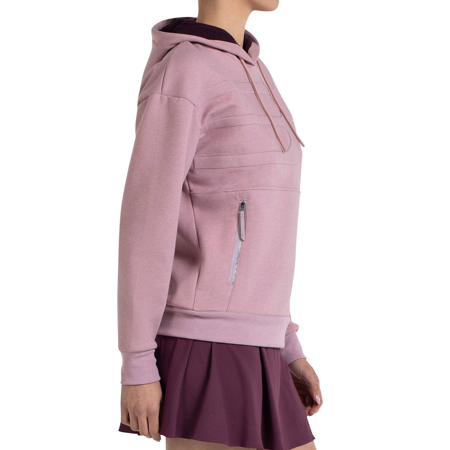SUDADERA BULLPADEL EOLIA MUJER ROSA