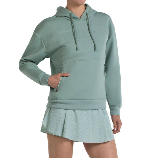 SUDADERA BULLPADEL EOLIA MUJER VERDE