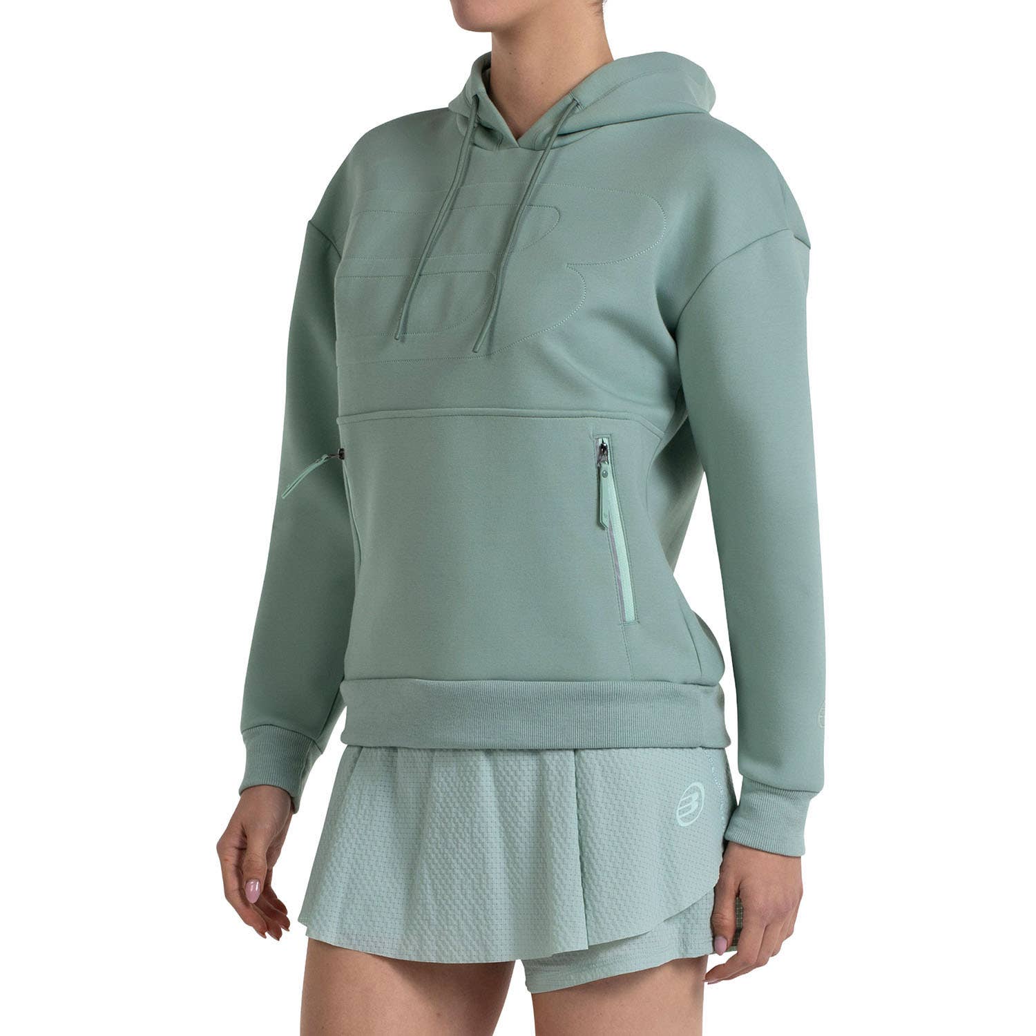 SUDADERA BULLPADEL EOLIA MUJER VERDE