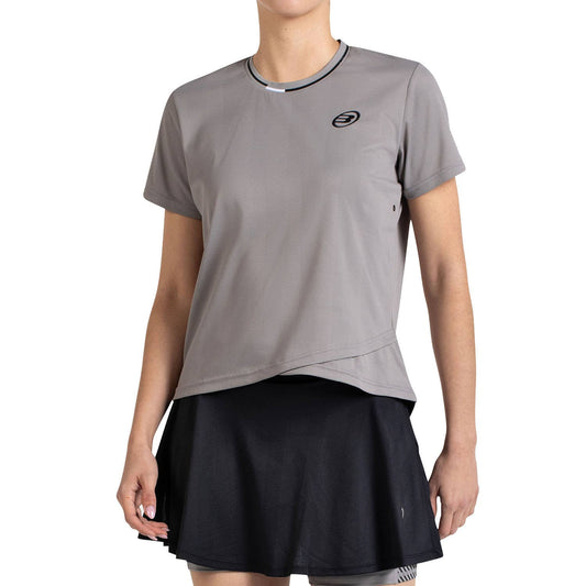 CAMISETA BULLPADEL TILIAN MUJER MARRÓN