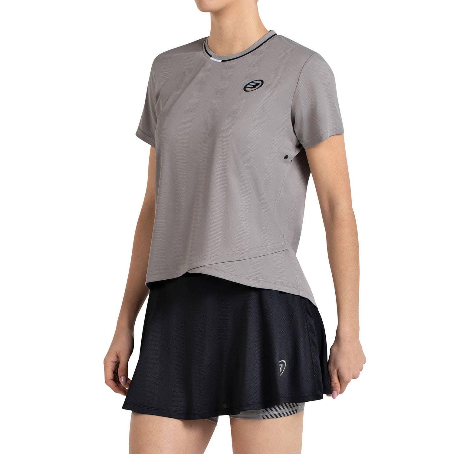 CAMISETA BULLPADEL TILIAN MUJER MARRÓN