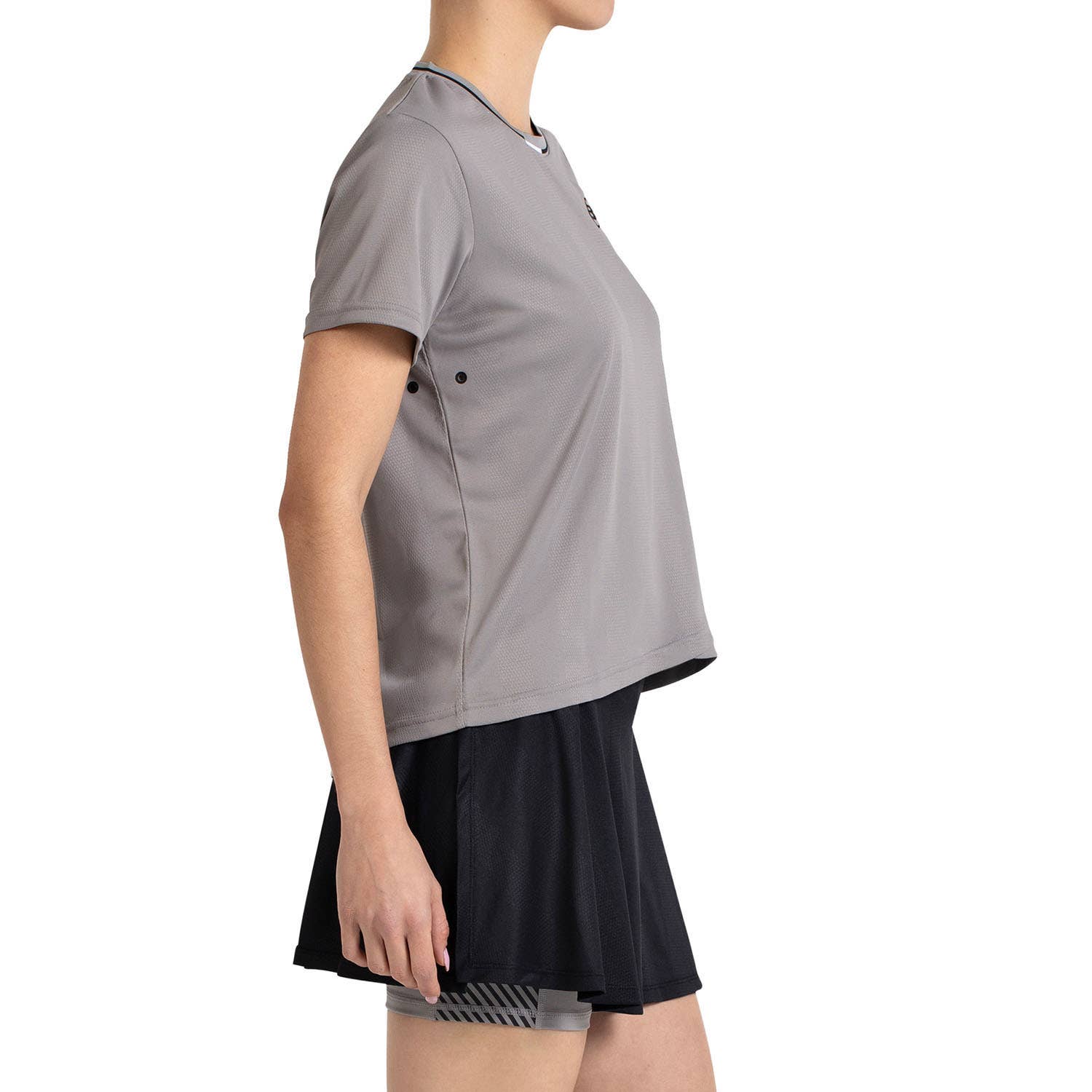 CAMISETA BULLPADEL TILIAN MUJER MARRÓN