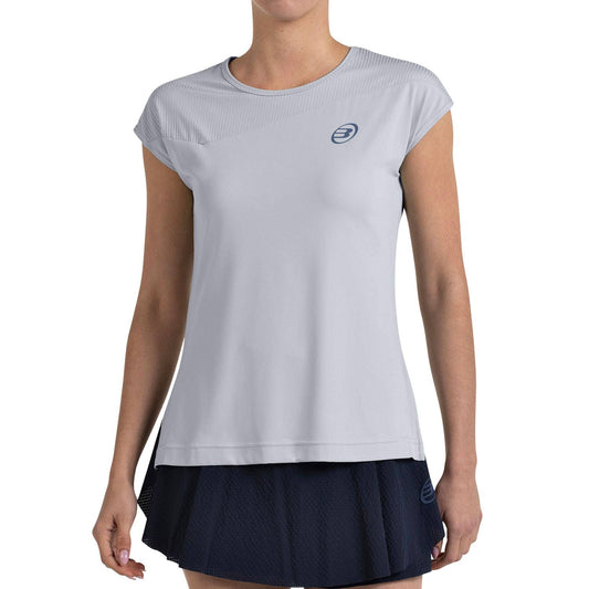 CAMISETA BULLPADEL PAILEA MUJER GRIS