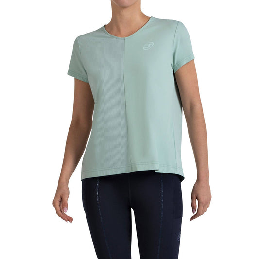 CAMISETA BULLPADEL PASIRO MUJER VERDE