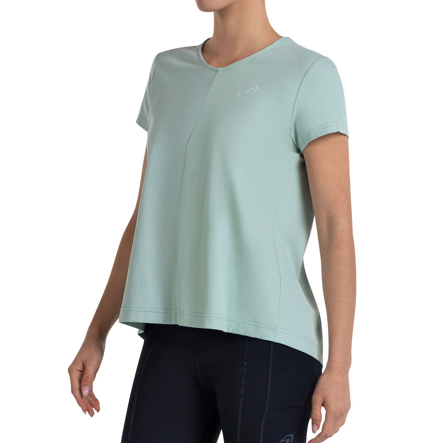 CAMISETA BULLPADEL PASIRO MUJER VERDE