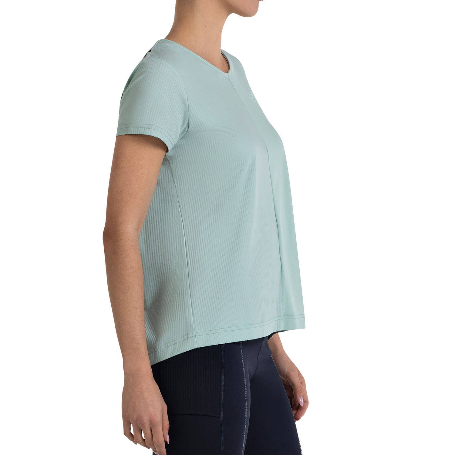 CAMISETA BULLPADEL PASIRO MUJER VERDE