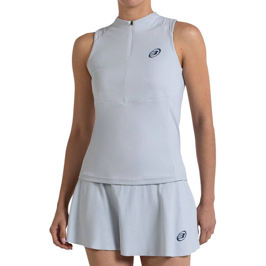 CAMISETA BULLPADEL PIANOR MUJER GRIS