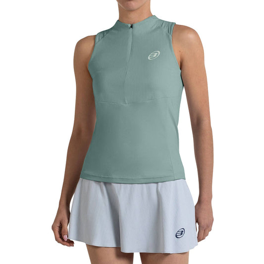 CAMISETA BULLPADEL PIANOR MUJER VERDE