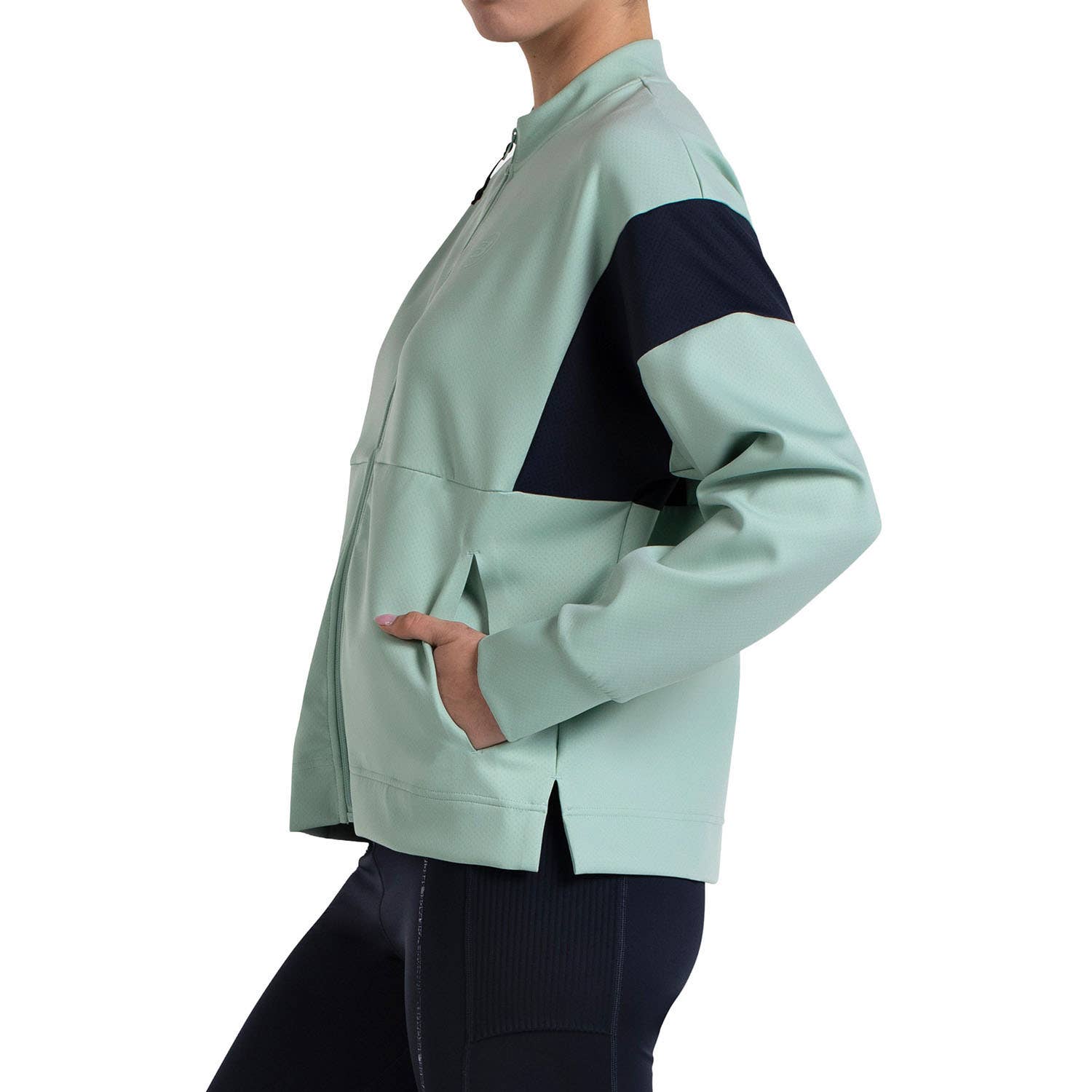 SUDADERA BULLPADEL PEDINA MUJER VERDE