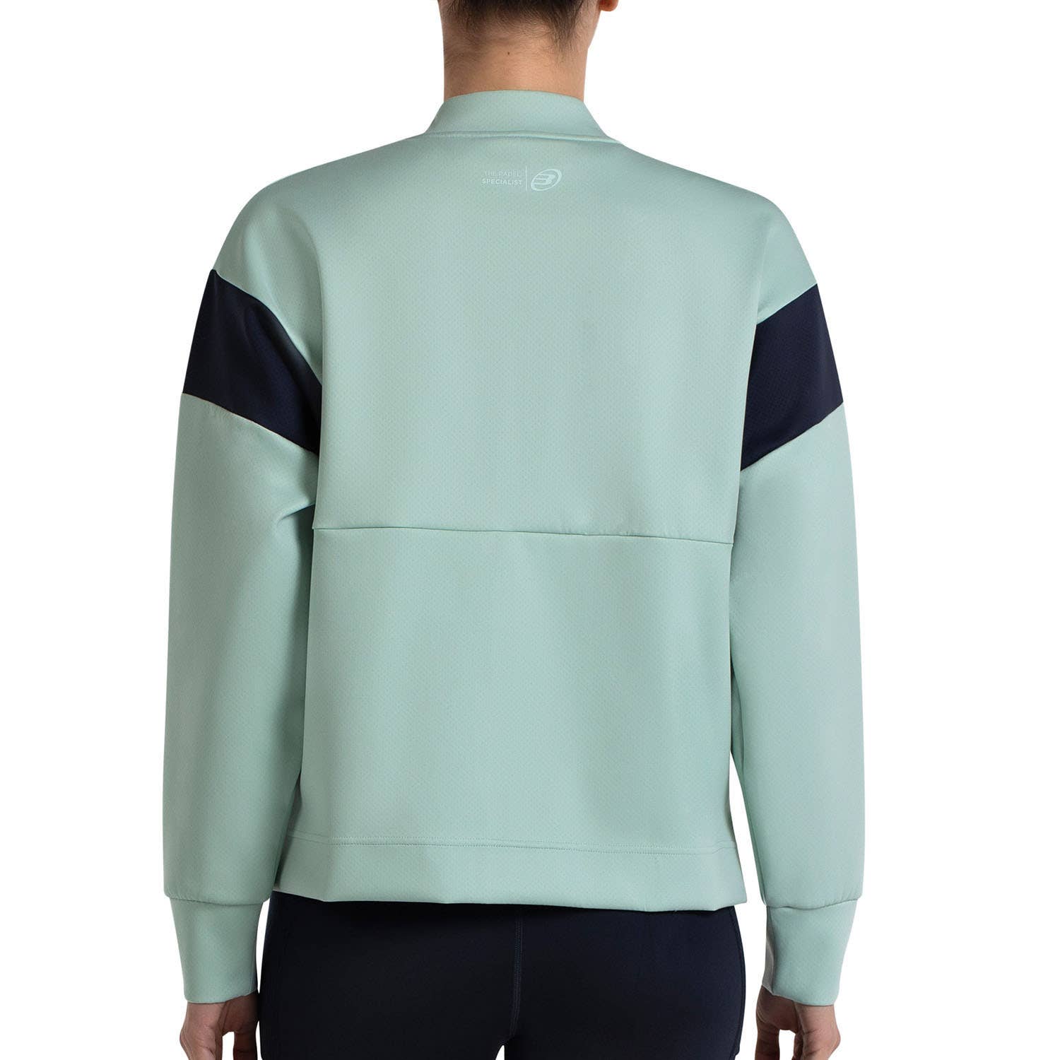SUDADERA BULLPADEL PEDINA MUJER VERDE