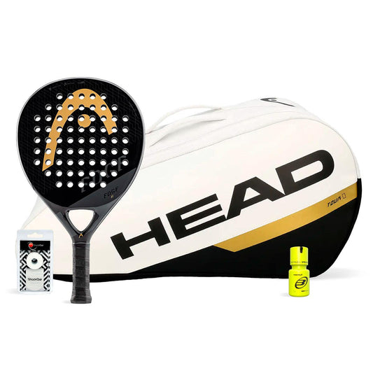 PACK HEAD EDGE 2 BLACK PALETERO TOUR EDGE PRO DRY GRIP
