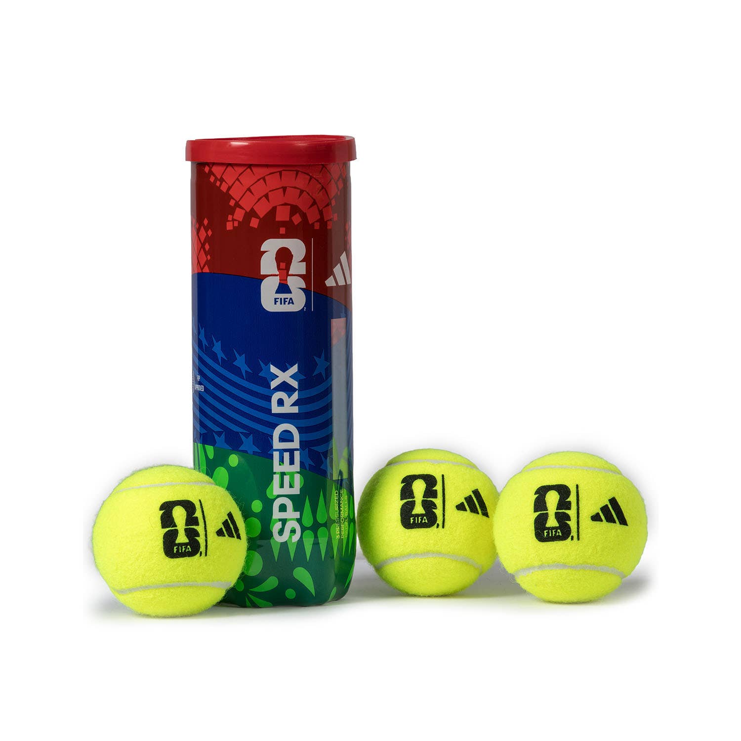 CAJÓN DE 24 BOTES DE 3 BOLAS ADIDAS SPEED RX WC 2026