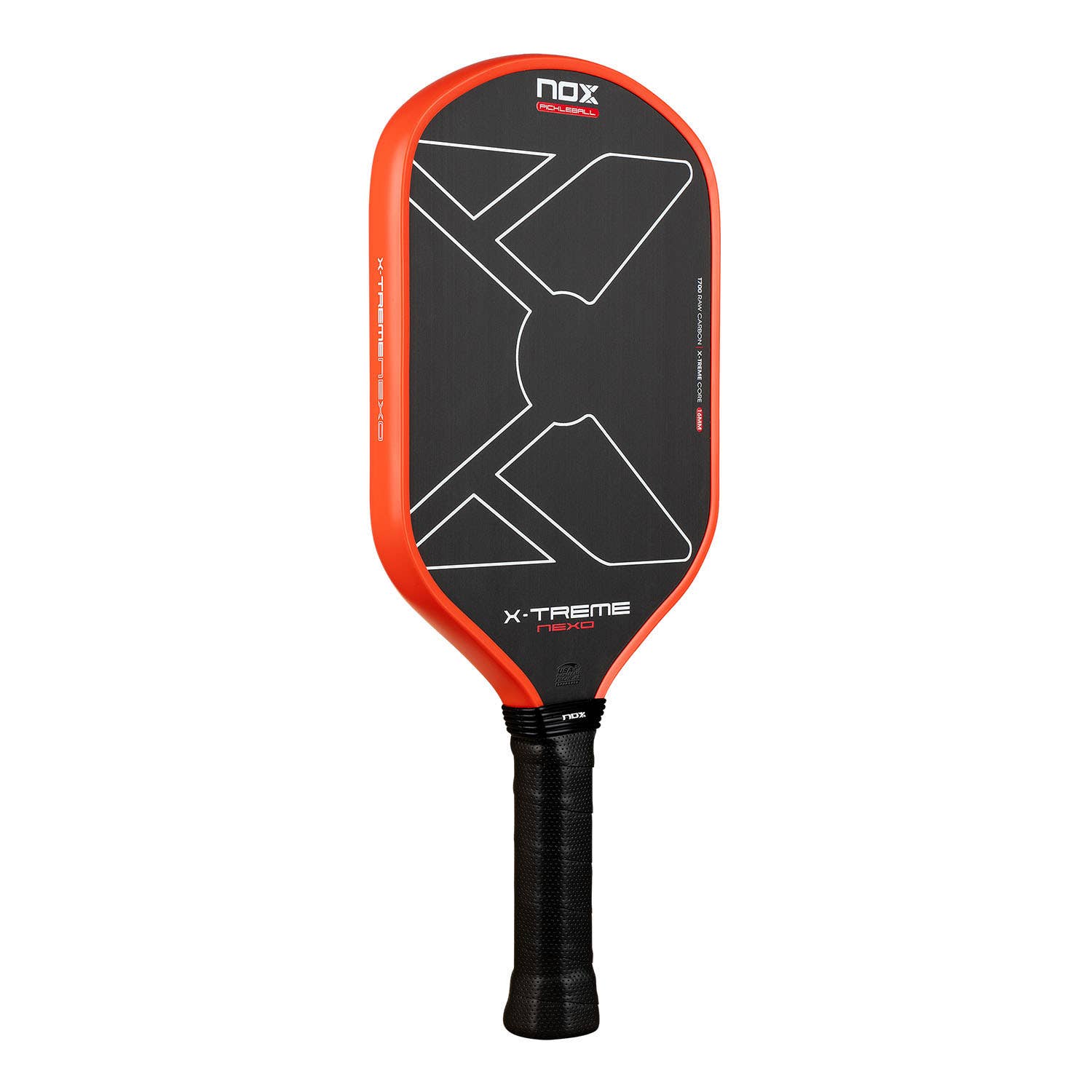 PICKLEBALL NOX X-TREME NEXO 16MM NEGRO/ROJO