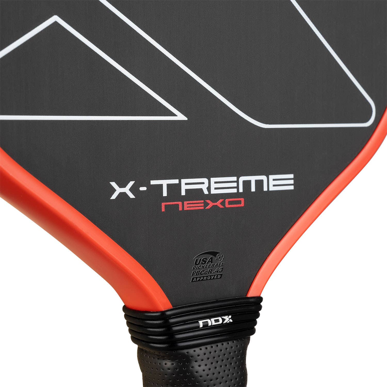 PICKLEBALL NOX X-TREME NEXO 16MM NEGRO/ROJO