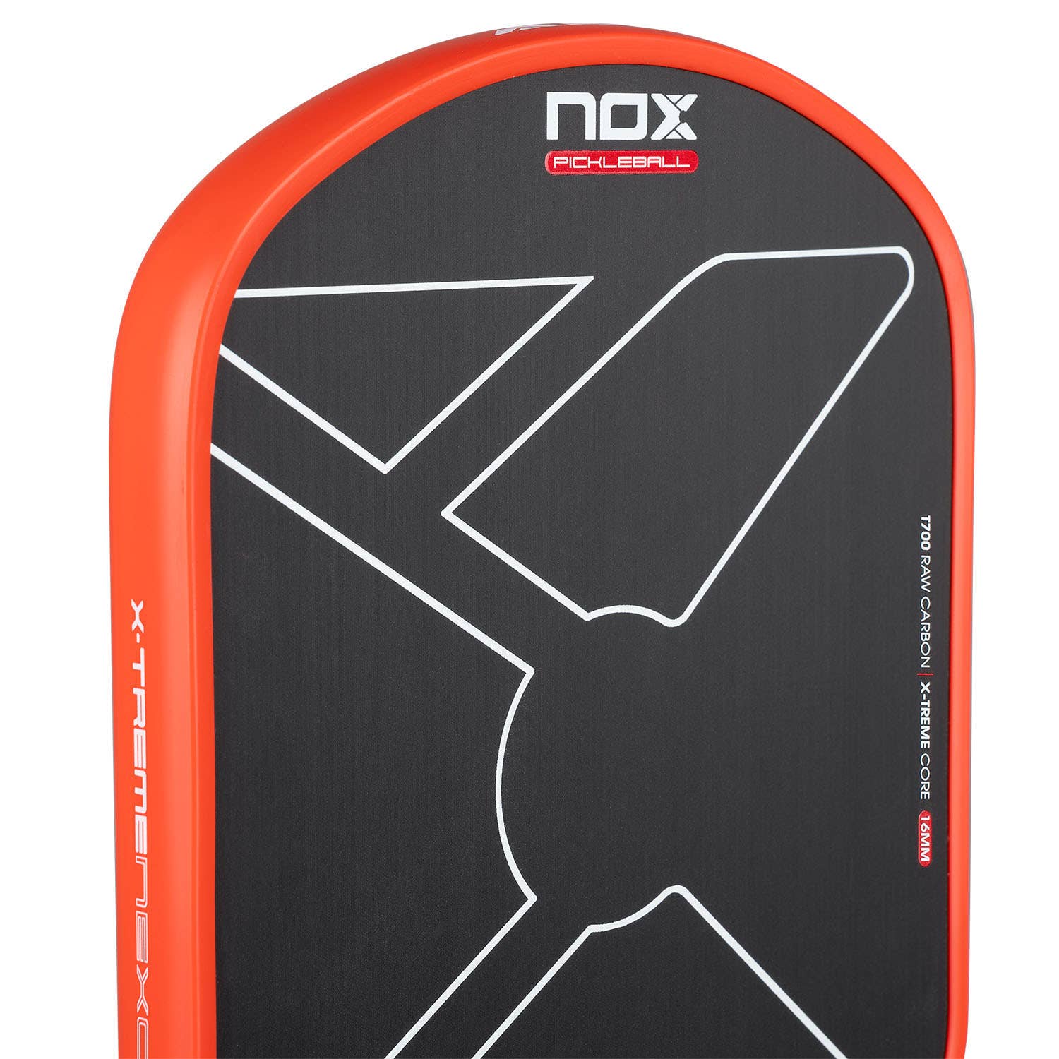 PICKLEBALL NOX X-TREME NEXO 16MM NEGRO/ROJO