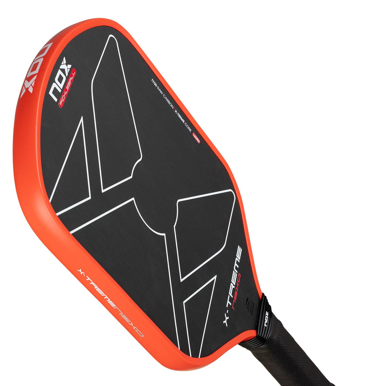 PICKLEBALL NOX X-TREME NEXO 16MM NEGRO/ROJO