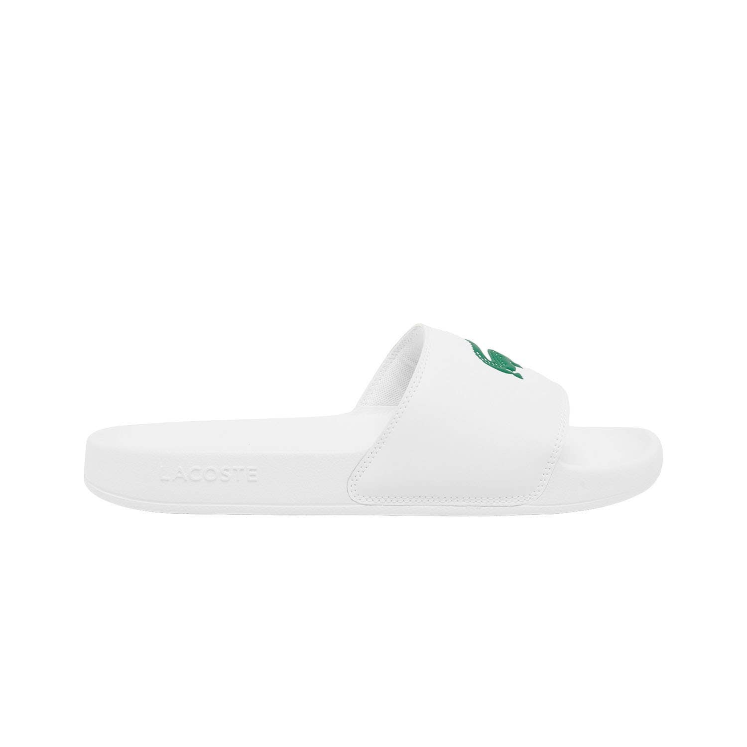 CHANCLAS LACOSTE SERVE SLIDE 0.0 BLANCO