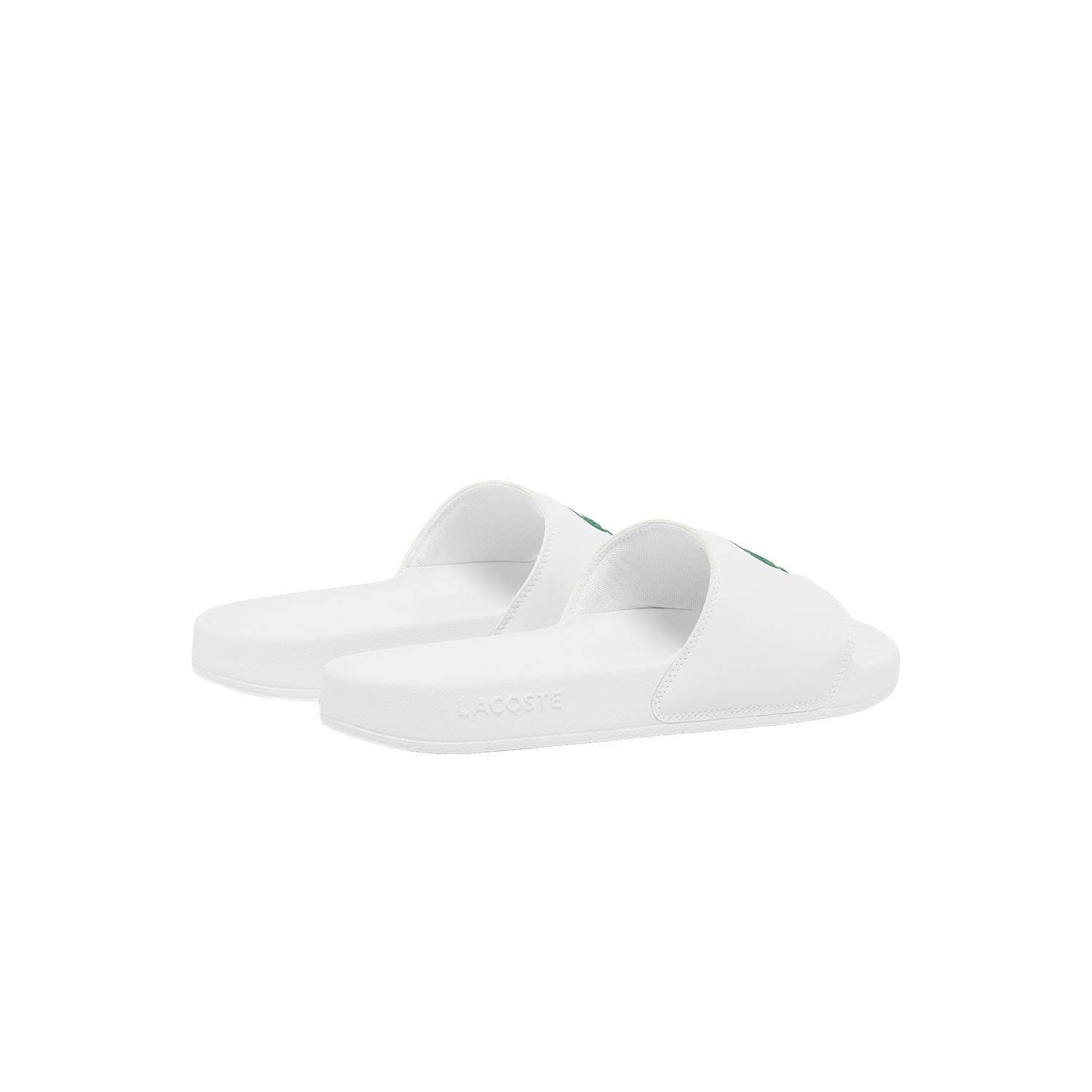 CHANCLAS LACOSTE SERVE SLIDE 0.0 BLANCO
