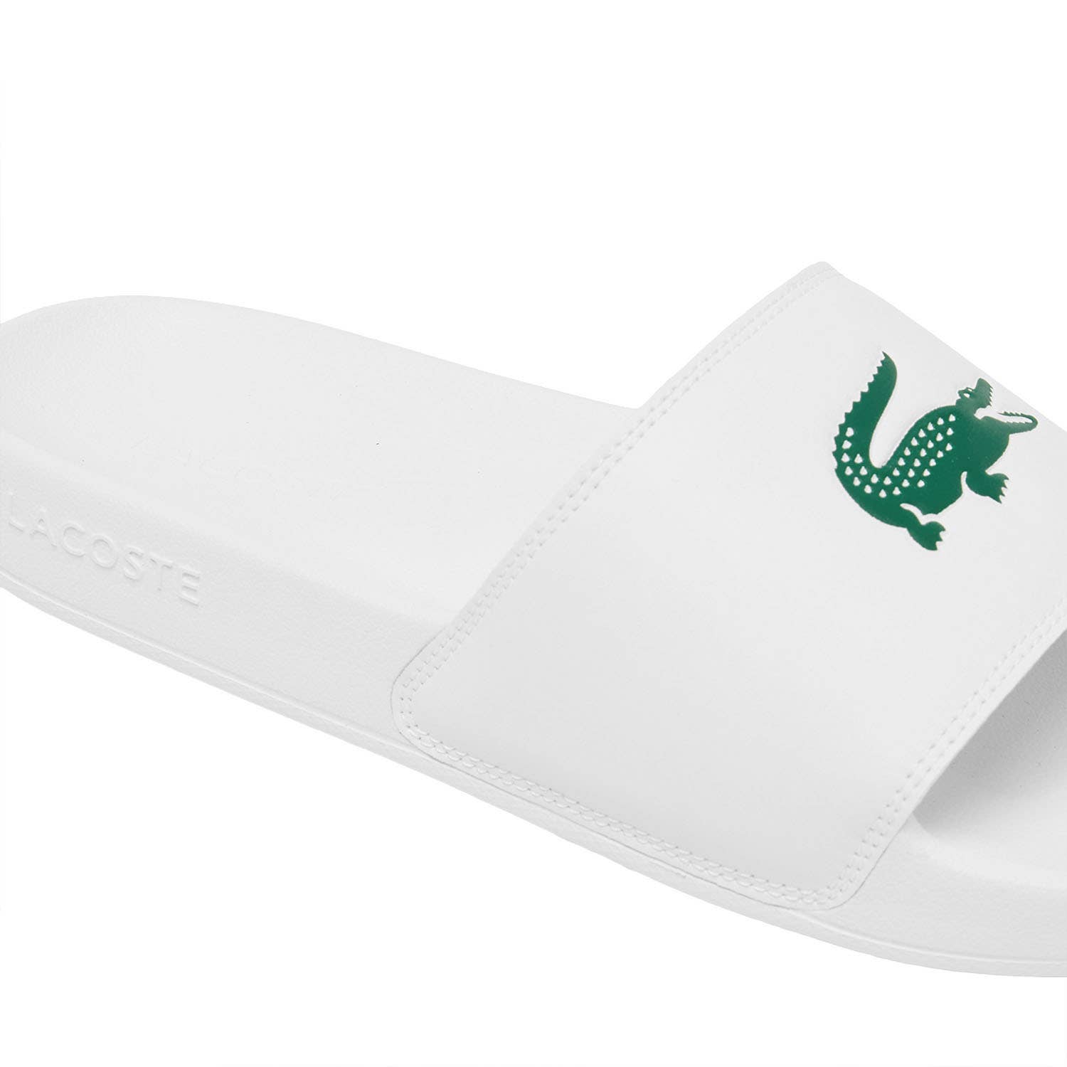 CHANCLAS LACOSTE SERVE SLIDE 0.0 BLANCO
