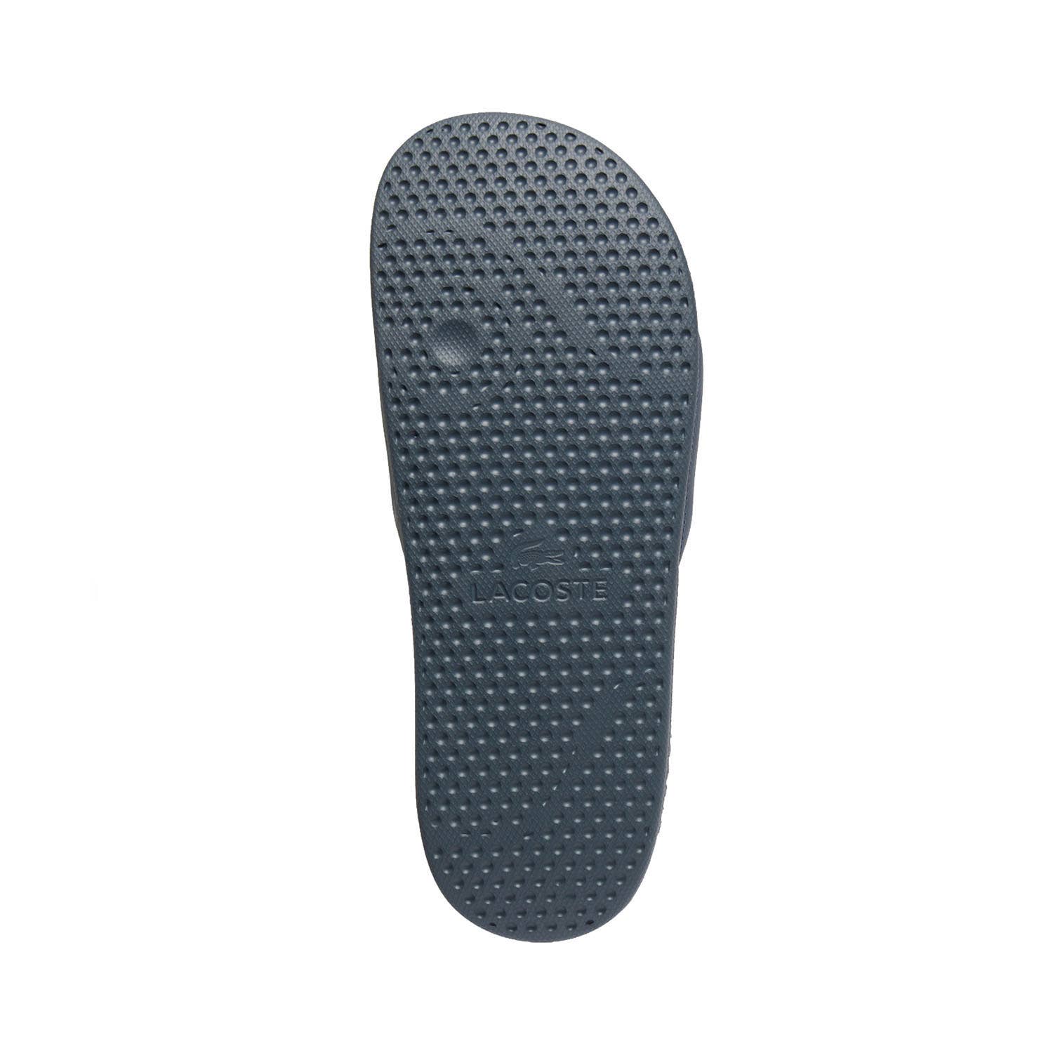CHANCLAS LACOSTE SERVE SLIDE 0.0 AZUL MARINO