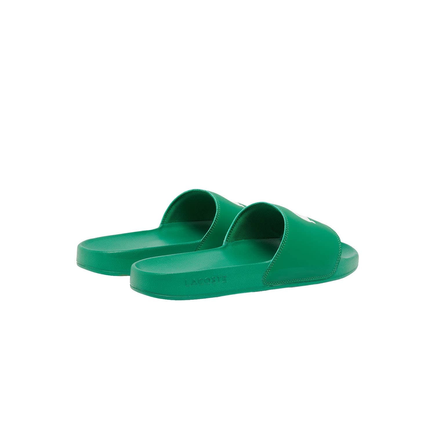 CHANCLAS LACOSTE SERVE SLIDE 0.0 VERDE