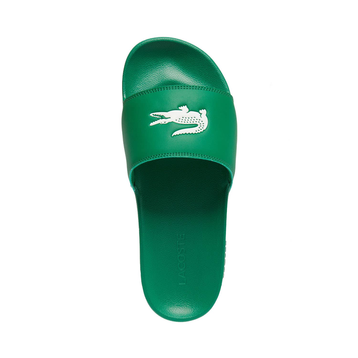 CHANCLAS LACOSTE SERVE SLIDE 0.0 VERDE