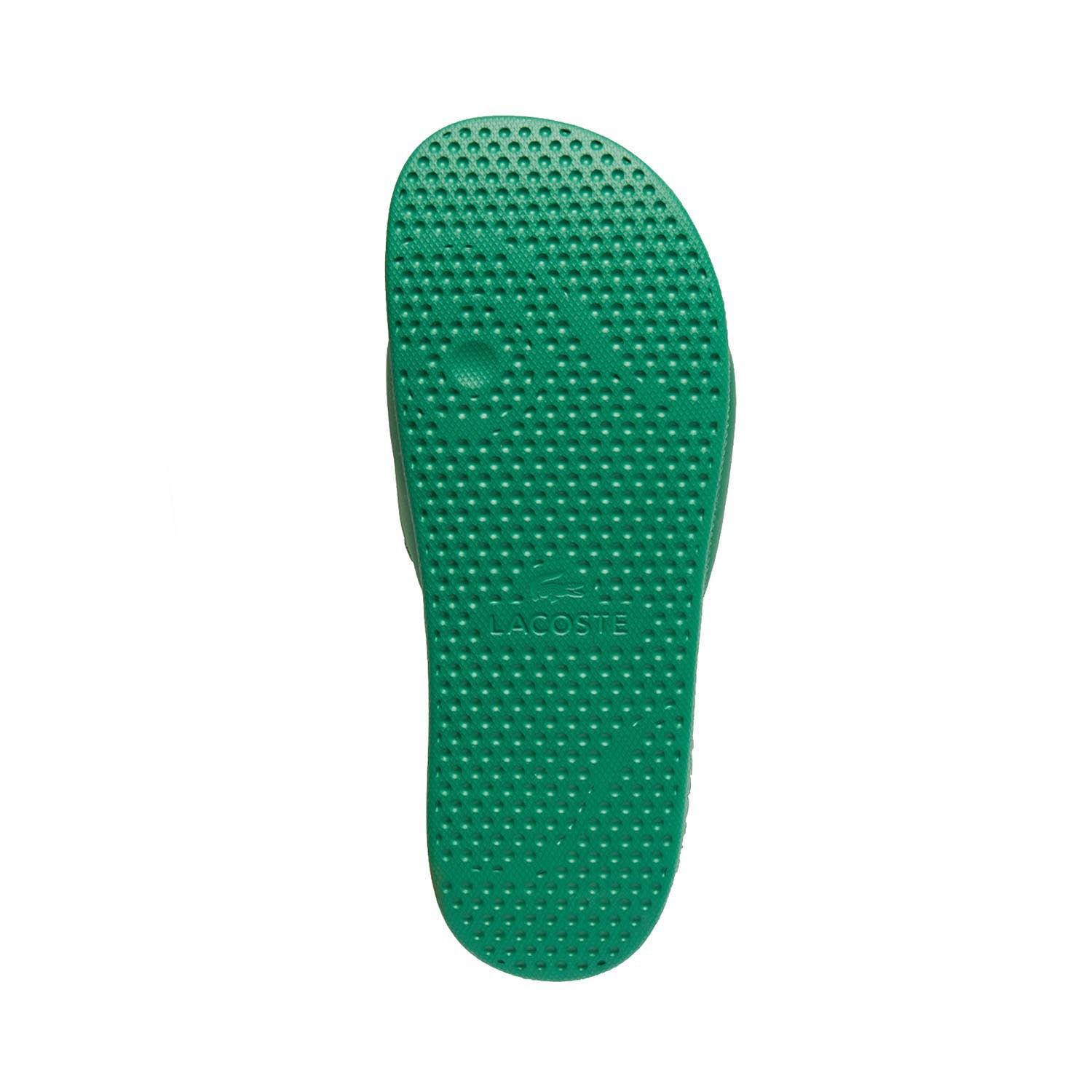 CHANCLAS LACOSTE SERVE SLIDE 0.0 VERDE
