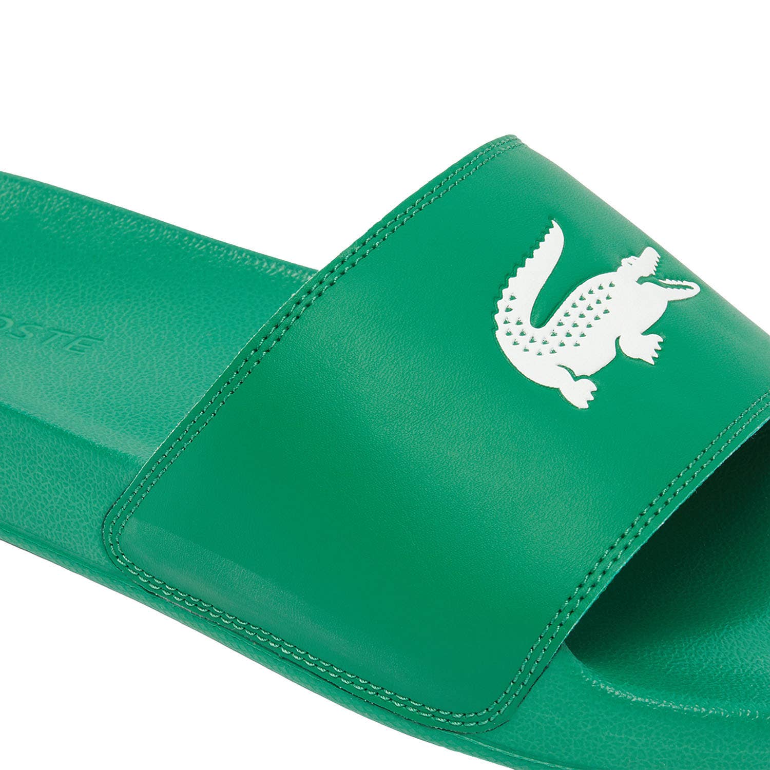 CHANCLAS LACOSTE SERVE SLIDE 0.0 VERDE
